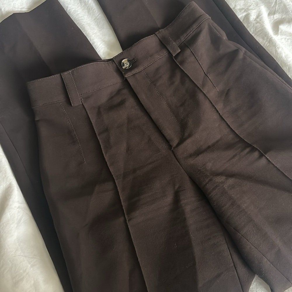 Zara Brown Women's Pants - Picture 3 of 9